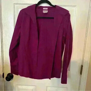 Chico's Fuchsia Button-Down Shirt